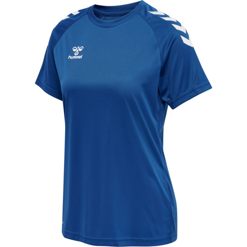 hmlCORE XK CORE POLY TEE  S/S WOMAN / Interlock-Stoff