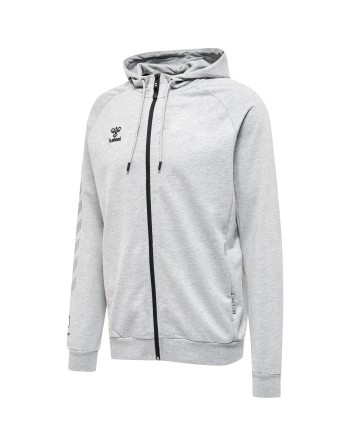 hmlMOVE GRID COTTON ZIP HOODIE