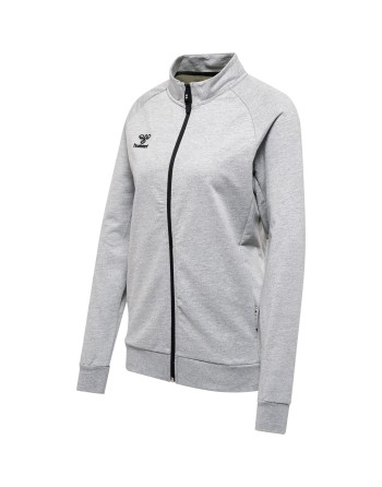 hmlMOVE GRID COTTON ZIP JACKET WOMA
