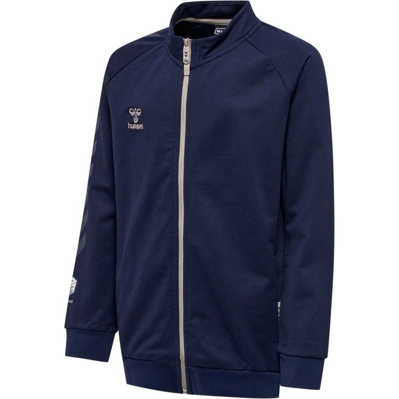 hmlMOVE GRID COTTON ZIP JACKET KIDS