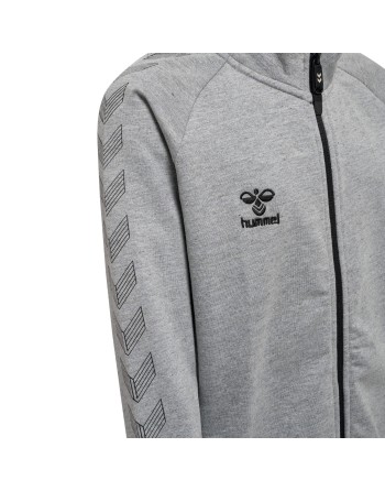hmlMOVE GRID COTTON ZIP JACKET KIDS