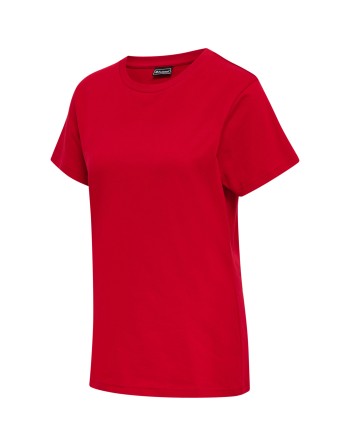 hmlRED BASIC T-SHIRT S/S WOMAN / T-Shirt aus Jerseystoff