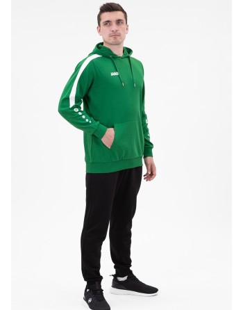 Kapuzensweat Power / Cotton-Polyester-Interlock