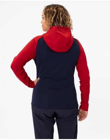 Kapuzenjacke Iconic / Bonded-Polyester-Fleece