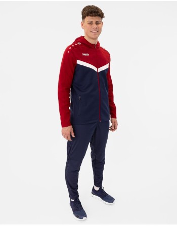 Kapuzenjacke Iconic / Bonded-Polyester-Fleece