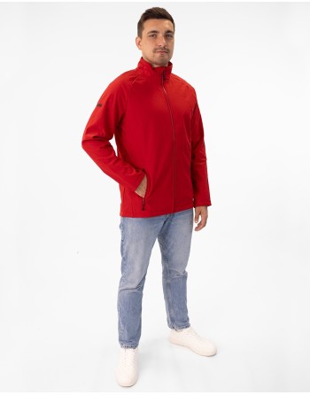 Softshelljacke Team / 92 % Polyester, 8 % Elasthan