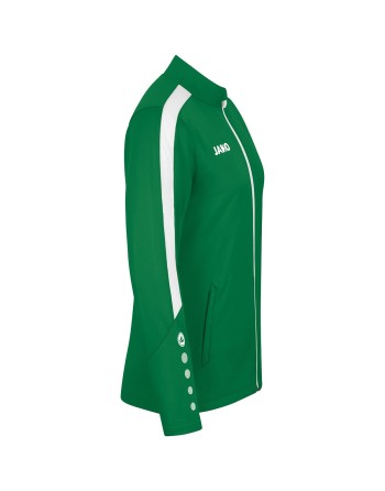 Polyesterjacke Power / Matt-Polyester-Tricot