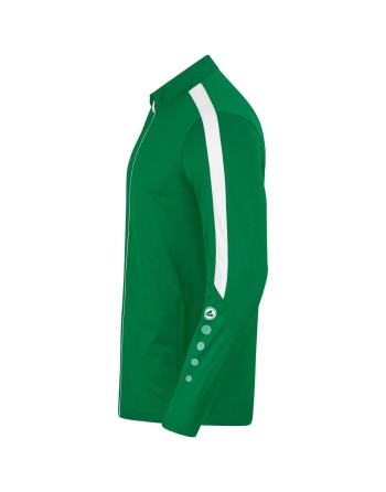 Polyesterjacke Power / Matt-Polyester-Tricot