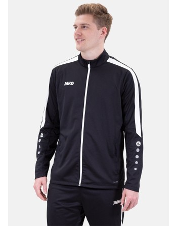 Polyesterjacke Power / Matt-Polyester-Tricot