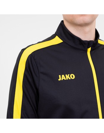 Polyesterjacke Power / Matt-Polyester-Tricot