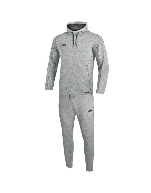 Jogginganzug Premium Basics mit Kapuzensweat / Double-Tech-Knit