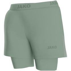 2-in-1 Short Power / Innenhose: 83 % Polyester (recycelt), 17 % Elasthan