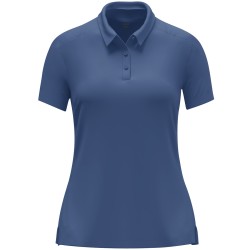Polo Uni Damen / Polyester-Piquet