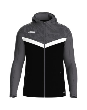 Kapuzenjacke Iconic / Bonded-Polyester-Fleece