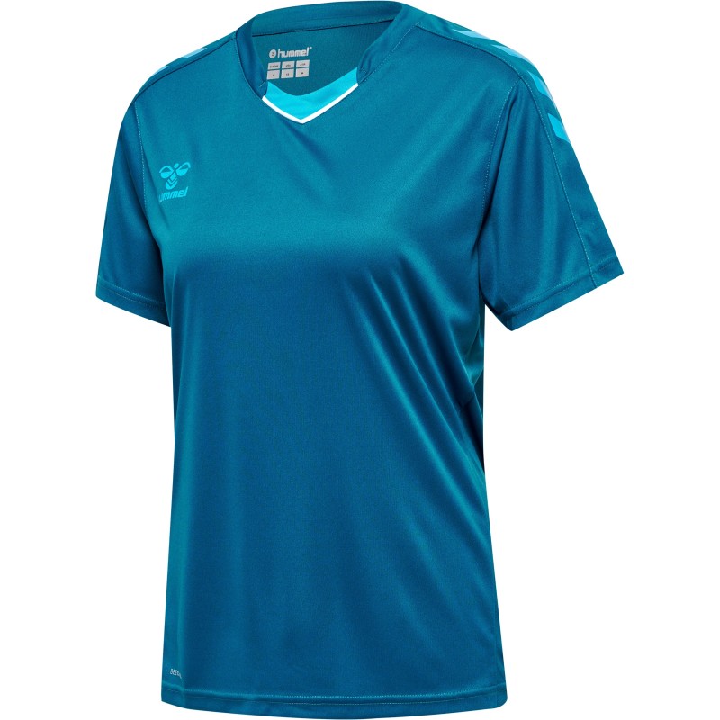 hmlCORE XK POLY JERSEY S/S WOMAN / Interlock-Stoff