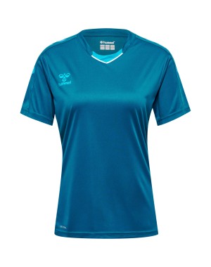 hmlCORE XK POLY JERSEY S/S WOMAN / Interlock-Stoff