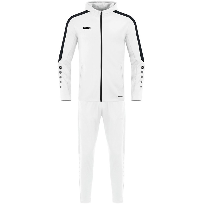 Trainingsanzug Polyester Power mit Kapuze / Bonded-Polyester-Fleece