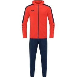 Trainingsanzug Polyester Power mit Kapuze / Bonded-Polyester-Fleece