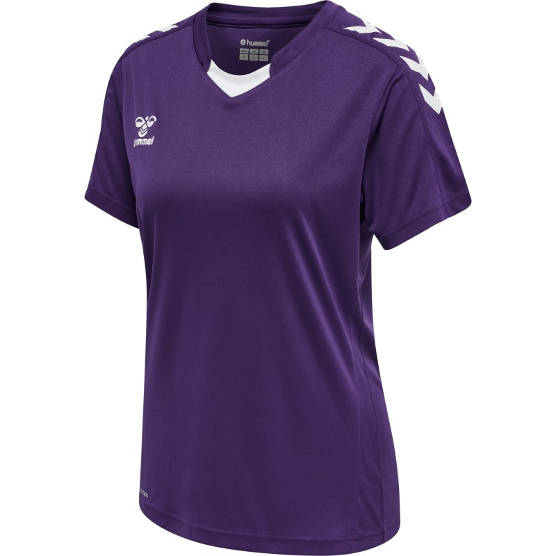 hmlCORE XK POLY JERSEY S/S WOMAN / Interlock-Stoff
