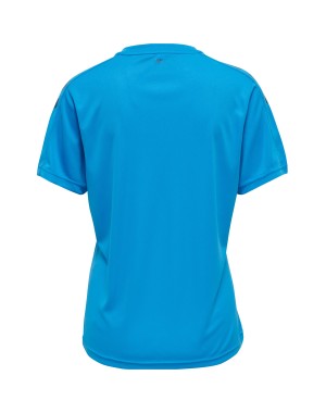 hmlCORE XK POLY JERSEY S/S WOMAN / Interlock-Stoff