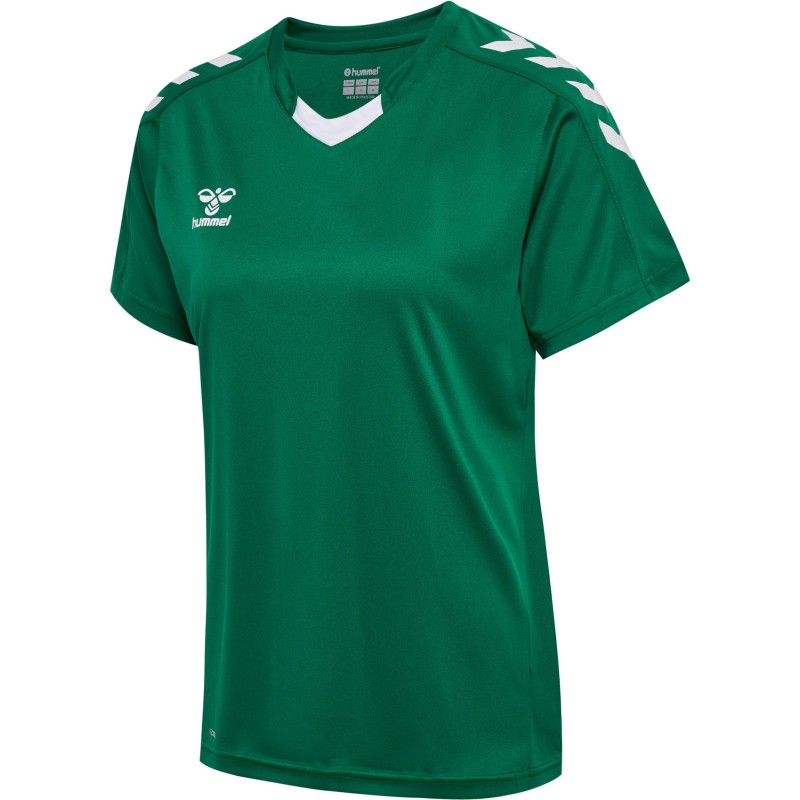 hmlCORE XK POLY JERSEY S/S WOMAN / Interlock-Stoff