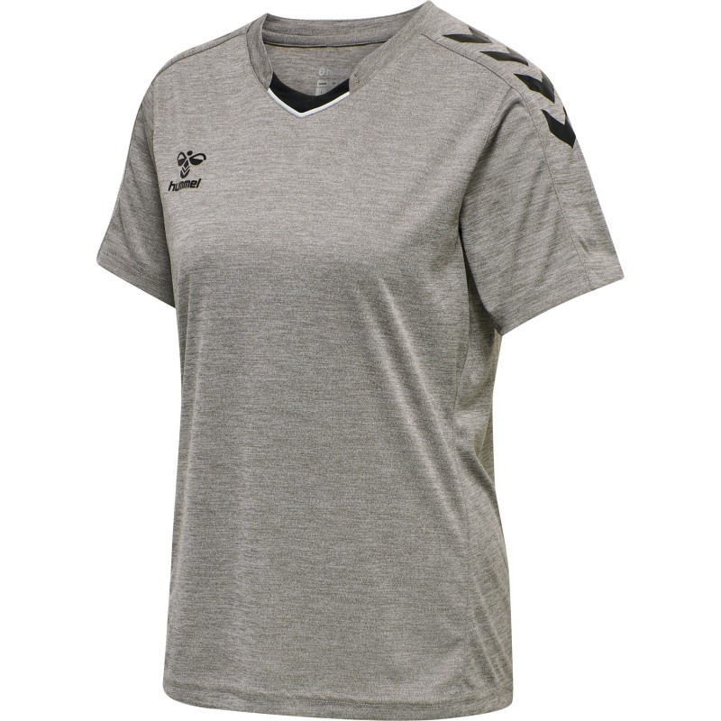 hmlCORE XK POLY JERSEY S/S WOMAN / Interlock-Stoff