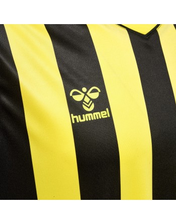 hmlCORE XK STRIPED JERSEY S/S / Interlock-Stoff