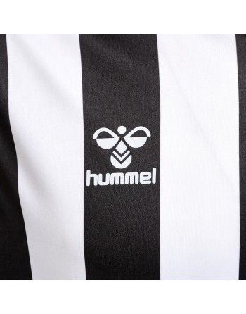 hmlCORE XK STRIPED JERSEY S/S / Interlock-Stoff