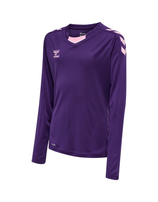hmlCORE XK POLY JERSEY L/S KIDS / Interlock-Stoff