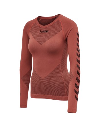 HUMMEL FIRST SEAMLESS JERSEY L/S W / Nahtlose Verarbeitung und körperbetontes Design