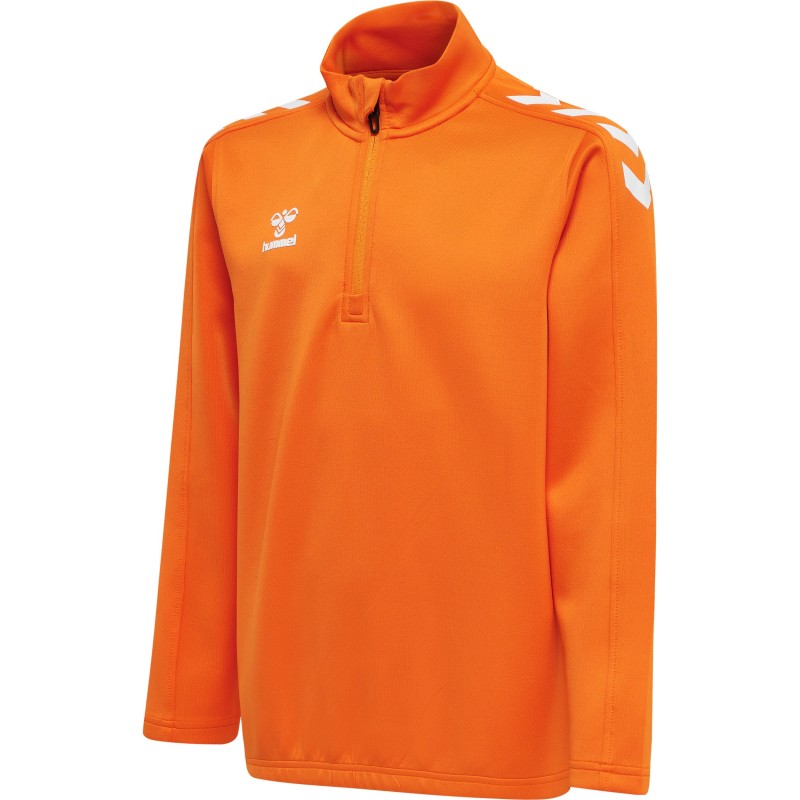 hmlCORE XK HALF ZIP POLY SWEAT KIDS / Sweatstoff
