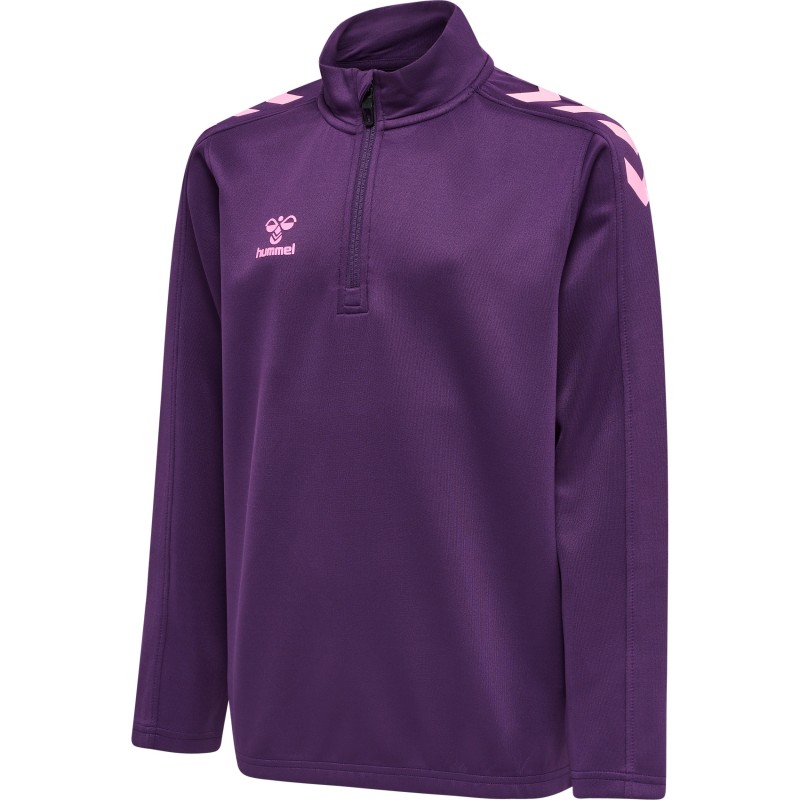 hmlCORE XK HALF ZIP POLY SWEAT KIDS / Sweatstoff