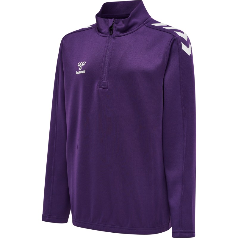 hmlCORE XK HALF ZIP POLY SWEAT KIDS / Sweatstoff